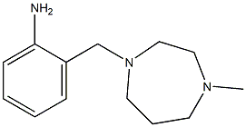 2-[(4-methyl-1,4-diazepan-1-yl)methyl]aniline Struktur