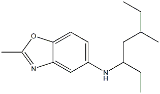 2-methyl-N-(5-methylheptan-3-yl)-1,3-benzoxazol-5-amine Struktur