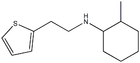 2-methyl-N-[2-(thiophen-2-yl)ethyl]cyclohexan-1-amine Struktur