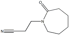 3-(2-oxoazepan-1-yl)propanenitrile Struktur