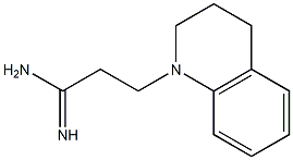 3-(3,4-dihydroquinolin-1(2H)-yl)propanimidamide Struktur