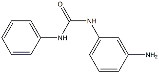 3-(3-aminophenyl)-1-phenylurea Struktur