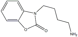 3-(4-aminobutyl)-2,3-dihydro-1,3-benzoxazol-2-one Struktur