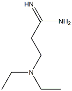 3-(diethylamino)propanimidamide Struktur