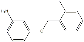 3-[(2-methylbenzyl)oxy]aniline Struktur