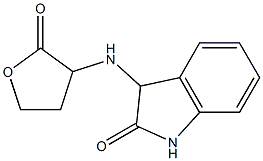 3-[(2-oxooxolan-3-yl)amino]-2,3-dihydro-1H-indol-2-one Struktur