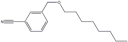 3-[(octyloxy)methyl]benzonitrile Struktur