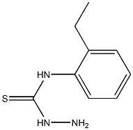 3-amino-1-(2-ethylphenyl)thiourea Struktur