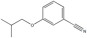 3-isobutoxybenzonitrile Struktur