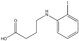 4-[(2-iodophenyl)amino]butanoic acid Struktur