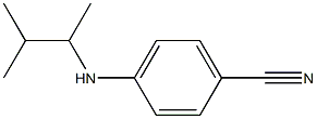 4-[(3-methylbutan-2-yl)amino]benzonitrile Struktur