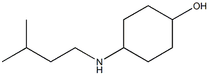 4-[(3-methylbutyl)amino]cyclohexan-1-ol Struktur