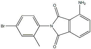 4-amino-2-(4-bromo-2-methylphenyl)-2,3-dihydro-1H-isoindole-1,3-dione Struktur