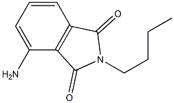 4-amino-2-butyl-2,3-dihydro-1H-isoindole-1,3-dione Struktur