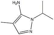 4-methyl-1-(propan-2-yl)-1H-pyrazol-5-amine Struktur