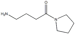 4-oxo-4-pyrrolidin-1-ylbutan-1-amine Struktur