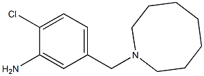 5-(azocan-1-ylmethyl)-2-chloroaniline Struktur