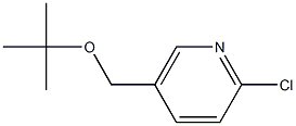 5-[(tert-butoxy)methyl]-2-chloropyridine Struktur