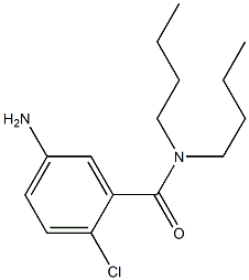 5-amino-N,N-dibutyl-2-chlorobenzamide Struktur