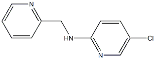 5-chloro-N-(pyridin-2-ylmethyl)pyridin-2-amine Struktur