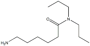 6-amino-N,N-dipropylhexanamide Struktur