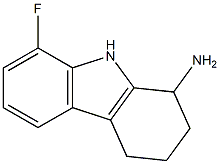 8-fluoro-2,3,4,9-tetrahydro-1H-carbazol-1-amine Struktur