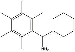 cyclohexyl(2,3,4,5,6-pentamethylphenyl)methanamine Struktur