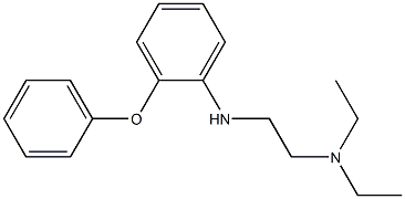 diethyl({2-[(2-phenoxyphenyl)amino]ethyl})amine Struktur