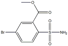 methyl 2-(aminosulfonyl)-5-bromobenzoate Struktur