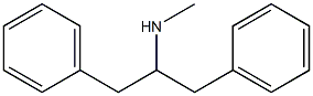 N-(1-benzyl-2-phenylethyl)-N-methylamine Struktur