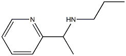 N-(1-pyridin-2-ylethyl)propan-1-amine Struktur