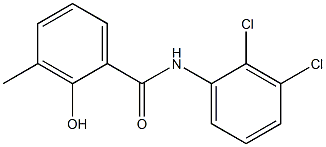 N-(2,3-dichlorophenyl)-2-hydroxy-3-methylbenzamide Struktur