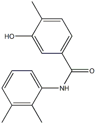 N-(2,3-dimethylphenyl)-3-hydroxy-4-methylbenzamide Struktur