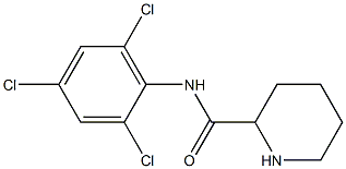 N-(2,4,6-trichlorophenyl)piperidine-2-carboxamide Struktur