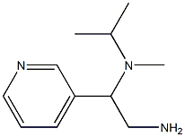 N-(2-amino-1-pyridin-3-ylethyl)-N-isopropyl-N-methylamine Struktur