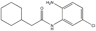 N-(2-amino-5-chlorophenyl)-2-cyclohexylacetamide Struktur