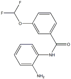 N-(2-aminophenyl)-3-(difluoromethoxy)benzamide Struktur