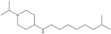 N-(7-methyloctyl)-1-(propan-2-yl)piperidin-4-amine Struktur