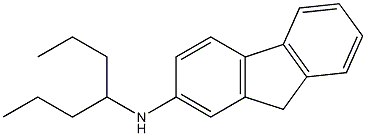 N-(heptan-4-yl)-9H-fluoren-2-amine Struktur