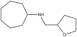 N-(oxolan-2-ylmethyl)cycloheptanamine Struktur