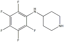 N-(pentafluorophenyl)piperidin-4-amine Struktur