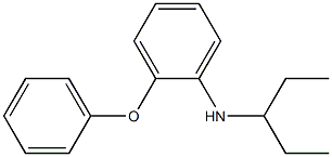 N-(pentan-3-yl)-2-phenoxyaniline Struktur