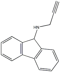 N-(prop-2-yn-1-yl)-9H-fluoren-9-amine Struktur