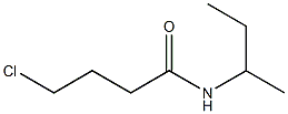 N-(sec-butyl)-4-chlorobutanamide Struktur