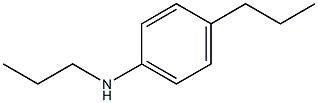 N,4-dipropylaniline Struktur