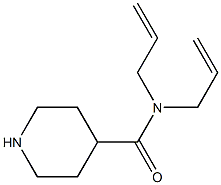 N,N-diallylpiperidine-4-carboxamide Struktur