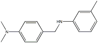 N,N-dimethyl-4-{[(3-methylphenyl)amino]methyl}aniline Struktur