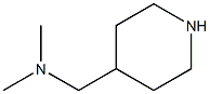 N,N-dimethyl-N-(piperidin-4-ylmethyl)amine Struktur