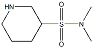 N,N-dimethylpiperidine-3-sulfonamide Struktur