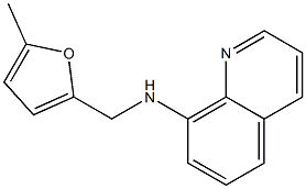 N-[(5-methylfuran-2-yl)methyl]quinolin-8-amine Struktur